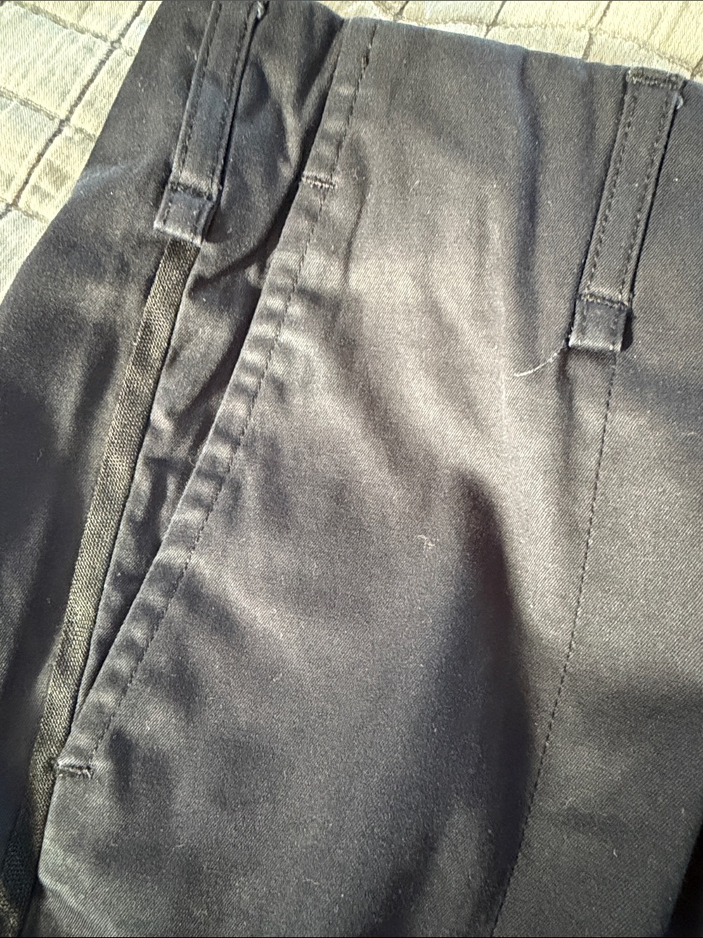 rag & bone navy slim chino pants size 24 - Picture 7 of 8